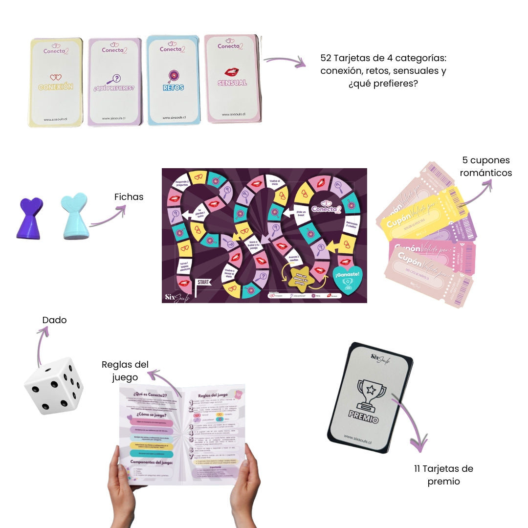 Juego de mesa para CONECTAR en pareja