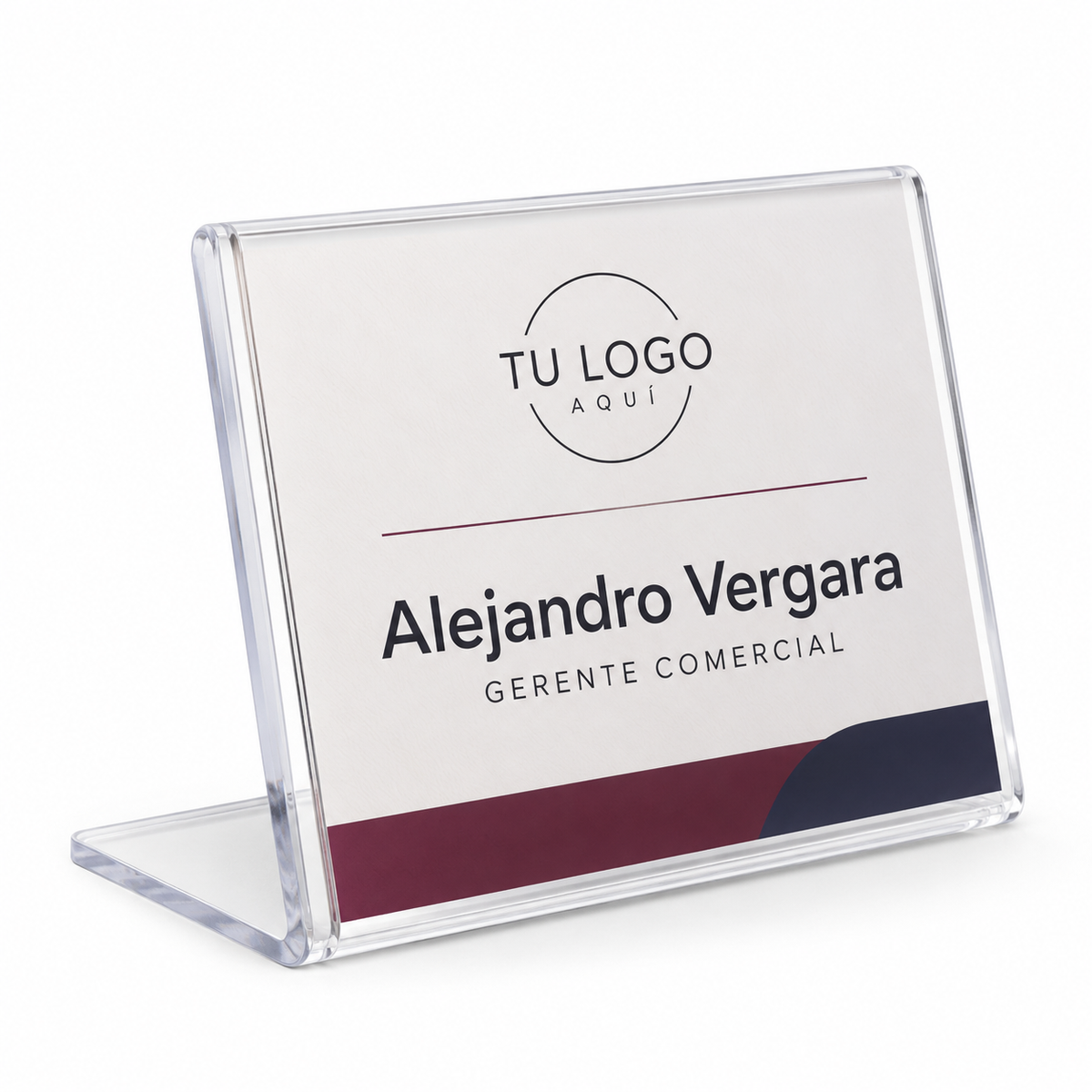 Cartel acrílico oficina decorativo personalizable